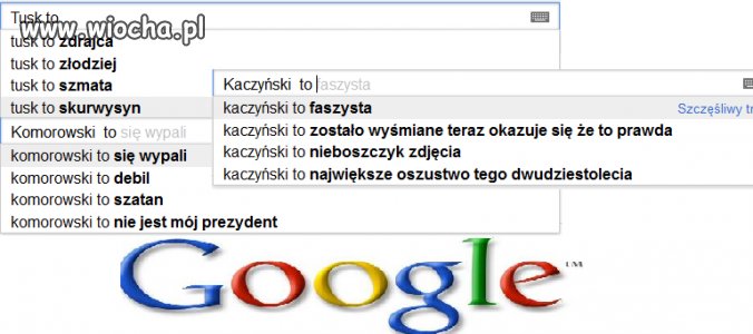 Tusk,Kaczyński,Komorowski...