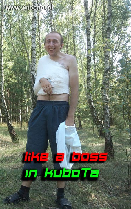 Laczki, kłaczki, gipsu trochę