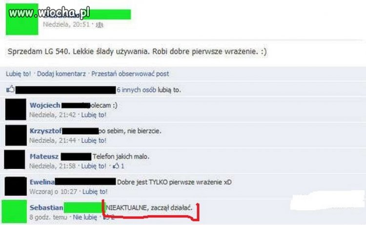 Sprzedam telefon...