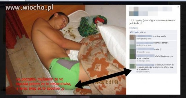 1,2,3 rzygamy (to zdjecie z Romanem) zemsta jest 