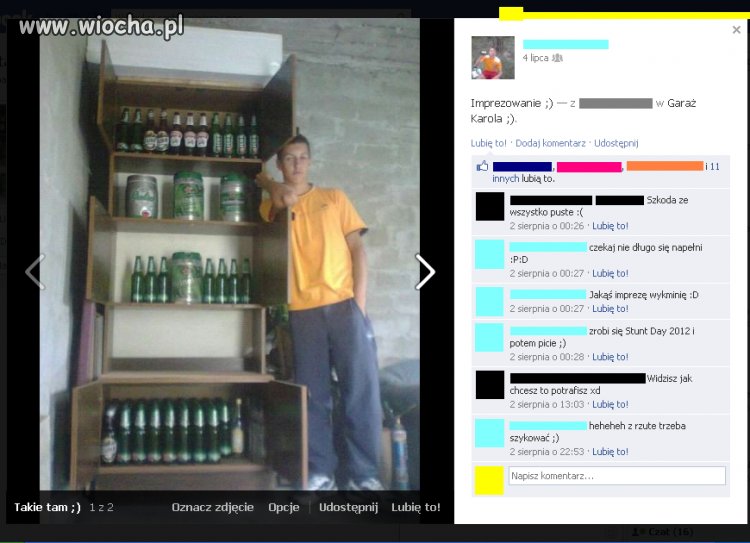 Dres 16 Lat szpan na puste butelki Ojca