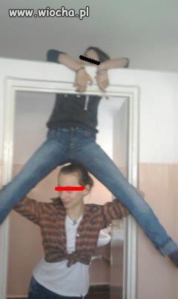 Takie tam z kumpelą na głowie.