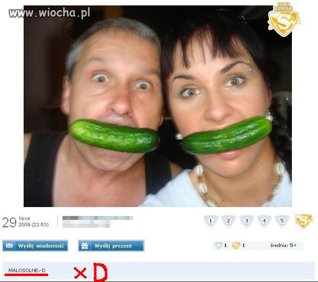 I opis : "Małosolne :-D"