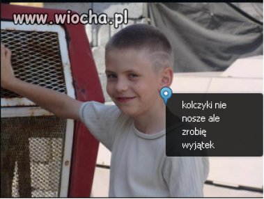 Naprawdę super kolczyk...