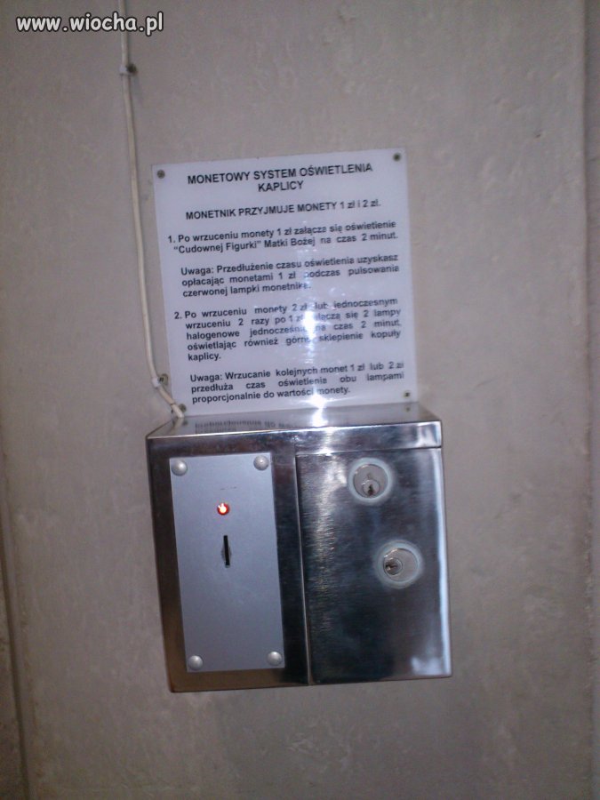 Wiocha w kościele