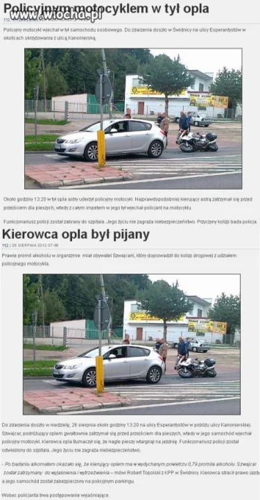 Świdnica24... Nasza kochana policja wszystko zrobi