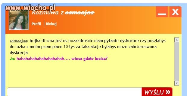 CORAZ WIĘCEJ OSÓB MNIE TAM ZADZIWIA...