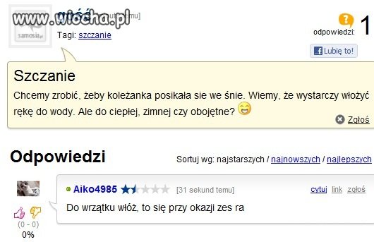Ręka do wody