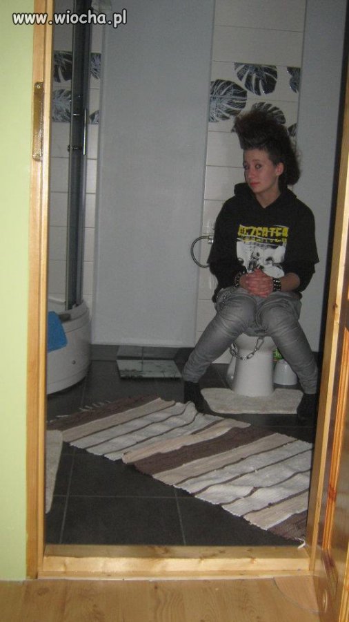 Jestem emo i potrafię korzystać z toalety