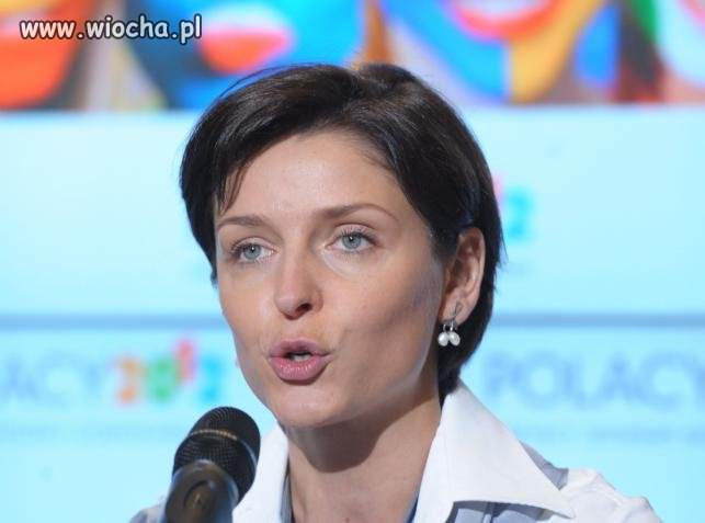 "Ministra" sportu Joanna Mucha