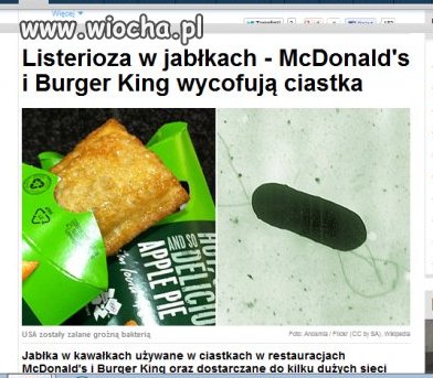 Zjedz sobie jabłko z McD