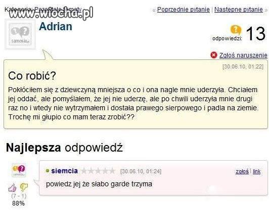 Damski bokser!