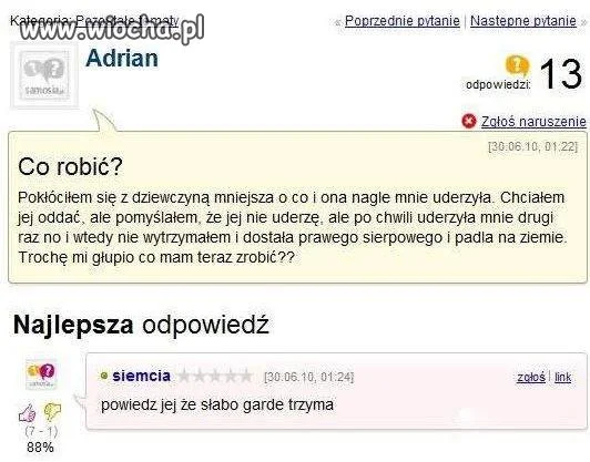 Damski bokser!