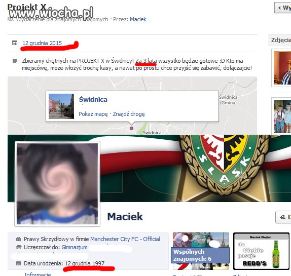 Robienie takich imprez to WIOCHA! Tym bardziej...