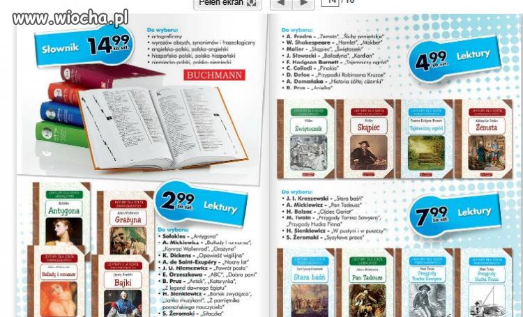 Będzie wiocha jak nie zaczniemy czytać!