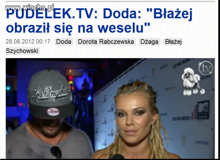 Pudelek i skandaliczne teamty
