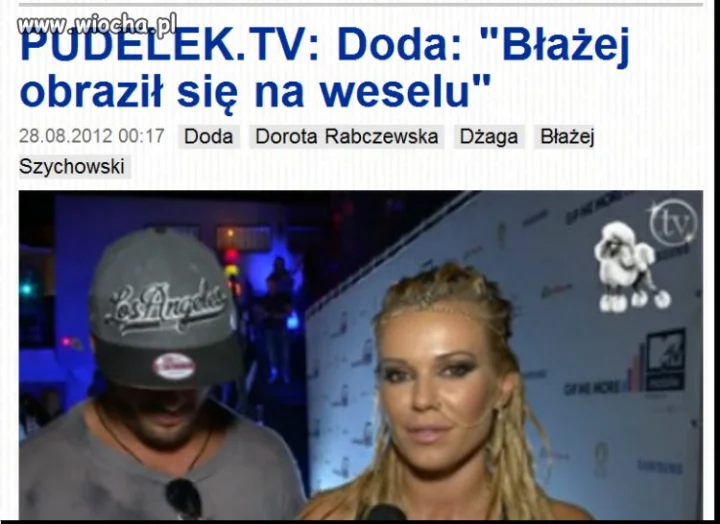 Pudelek i skandaliczne teamty