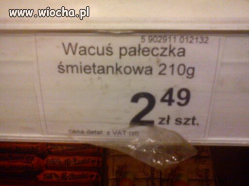 Czyto nie wiocha tak nazywać ciastka?