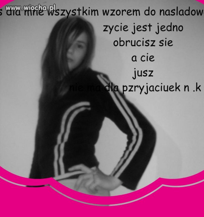 Bez komentarza i ta ortografia 