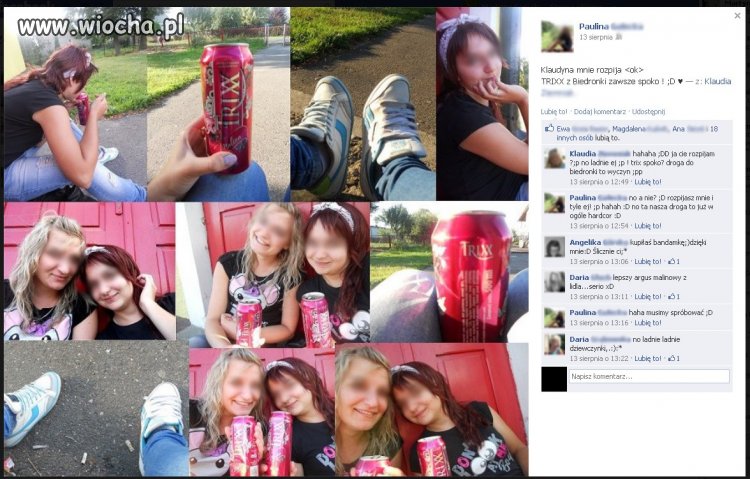 14stka chwali się "libacją"
