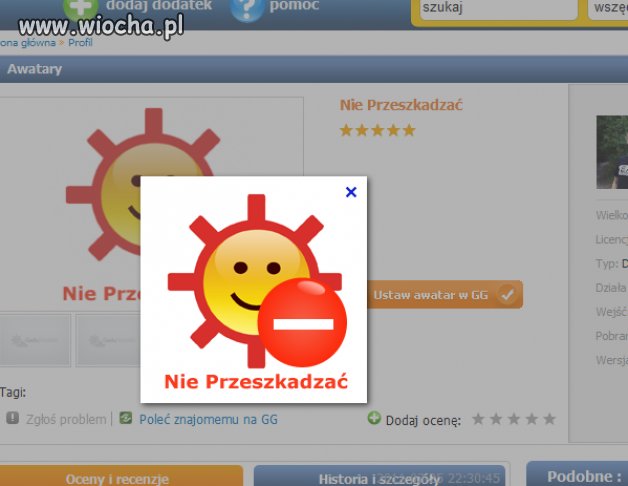 Nie przeszkadzać. Jeśli osoba ma taki status...