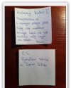 Nie ma to jak zostawić wiadomość