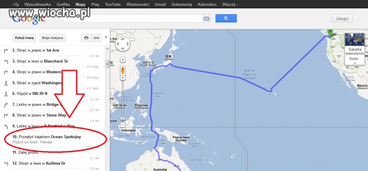 Google poprowadzi Cię kajakiem przez Ocean 