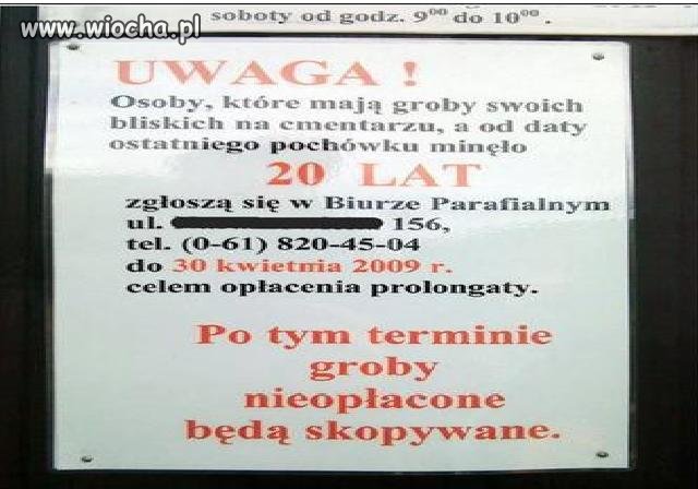 Hieny kościele