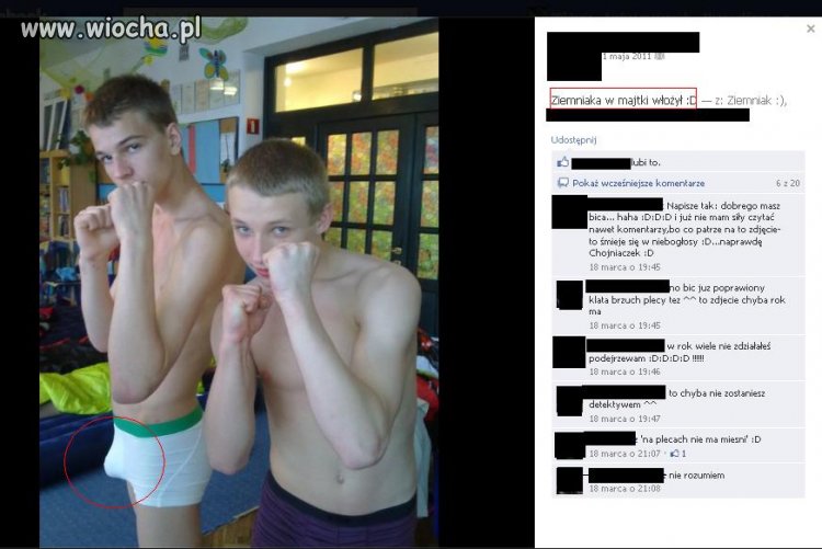 Mięśniami trzeba się pochwalić...