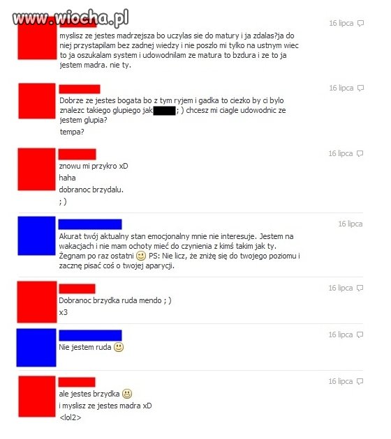 Bo "matura to bzdura"...