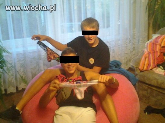 Lans na majteczki siostry