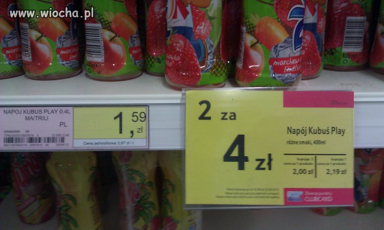 Promocja w TESCO w Zielonej Górze 