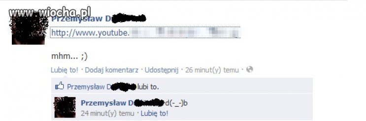 Like i komentarz swojego linku