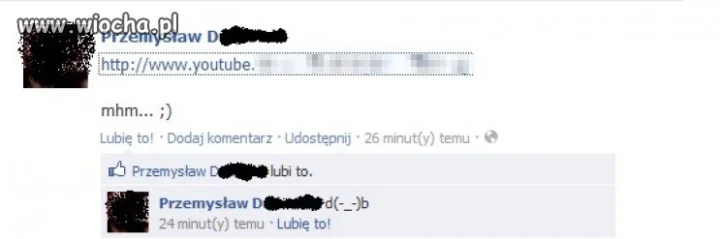 Like i komentarz swojego linku