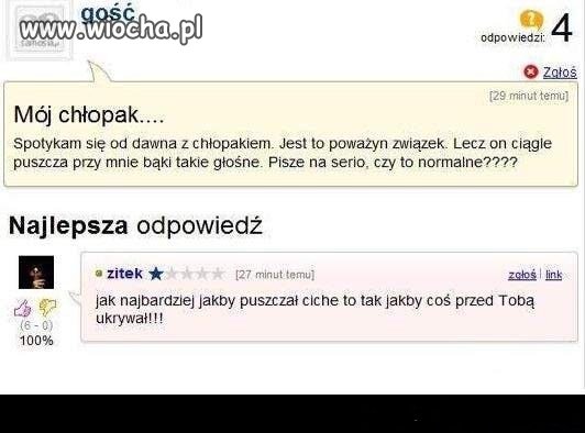 Głupie pytanie...