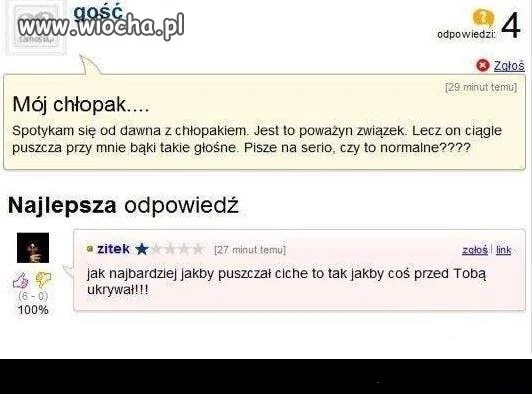 Głupie pytanie...