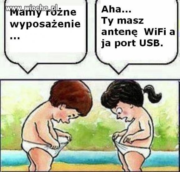 Różnica w wyposażeniu
