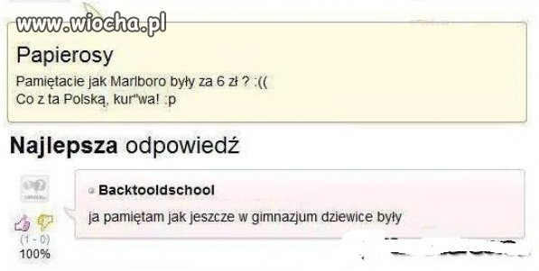 Dobra odpowiedź