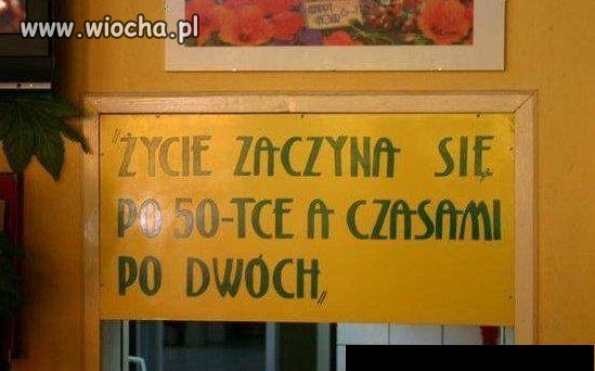 Życie zaczyna się...