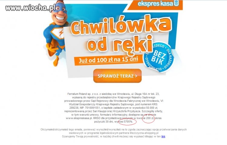 Nie ma to jak atrakcyjna pożyczka