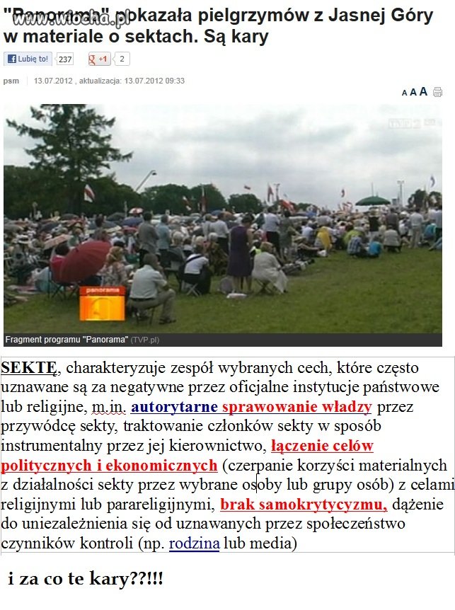 I za co te kary???...
