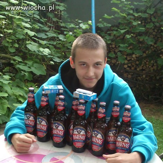 Lans na piwo i fajki 