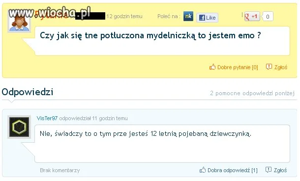 Tak dziecko, jesteś Emo 