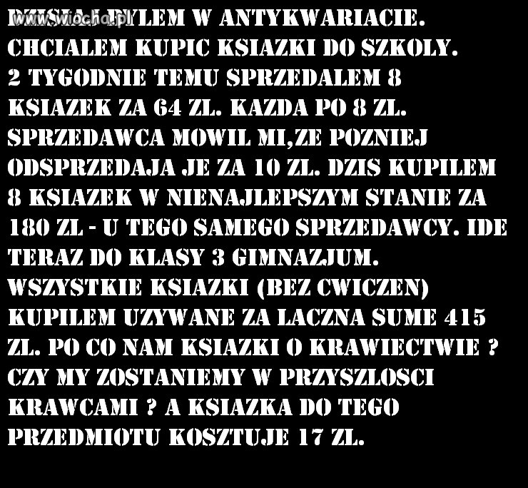 To jest prawdziwa wiocha i oszustwo!