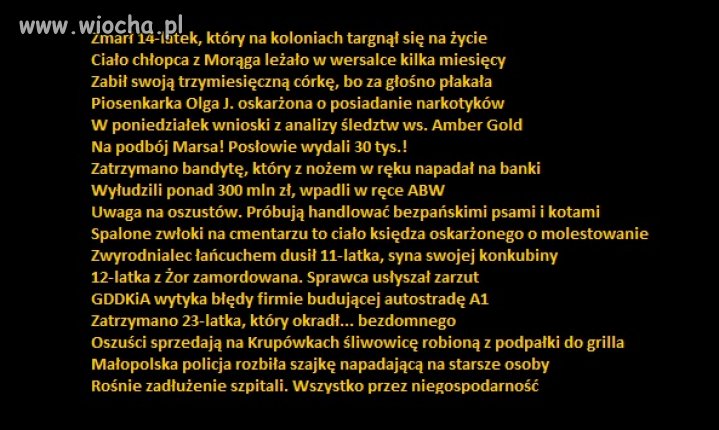 Polska - kraj absurdu...