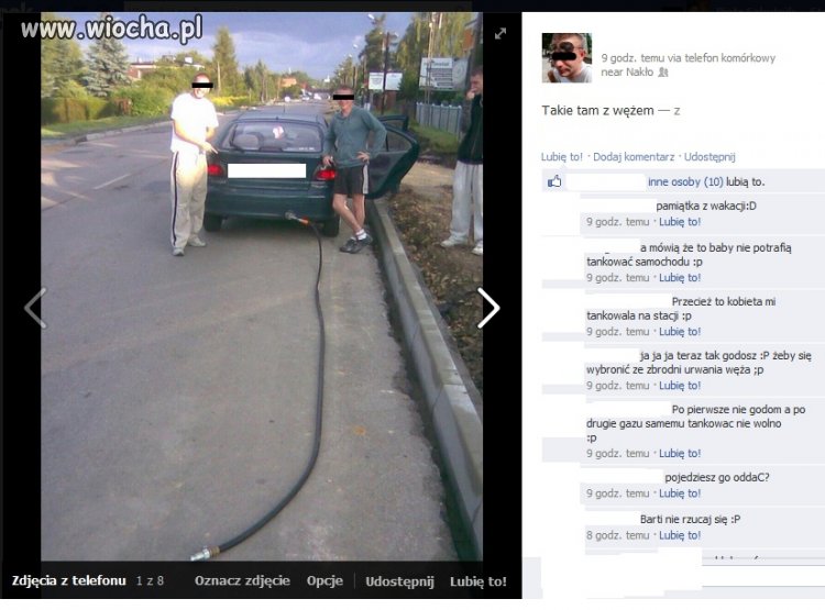 Takie tam z wężem