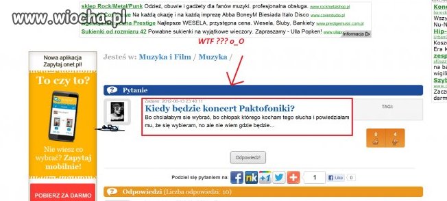 KIEDY BĘDZIE KONCERT PAKTOFONIKI ??