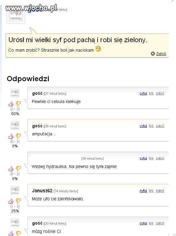 Urósł mu