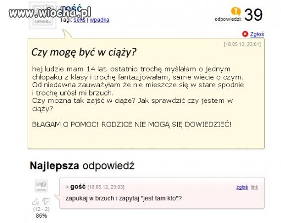 Czy mogę być w ciąży