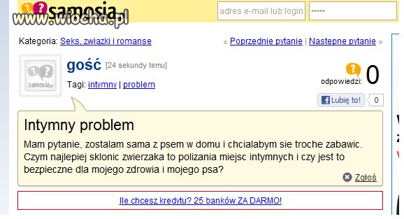 Panienka chciała się zabawić